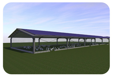 Bâtiment Photovoltaïque Agriculture Albi